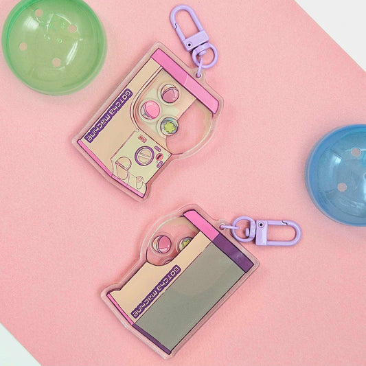 Double Sided Gachapon [Gotcha Machine] Shaker Charm