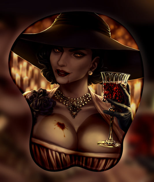 Lady Dimitrescu 3D Mousepad